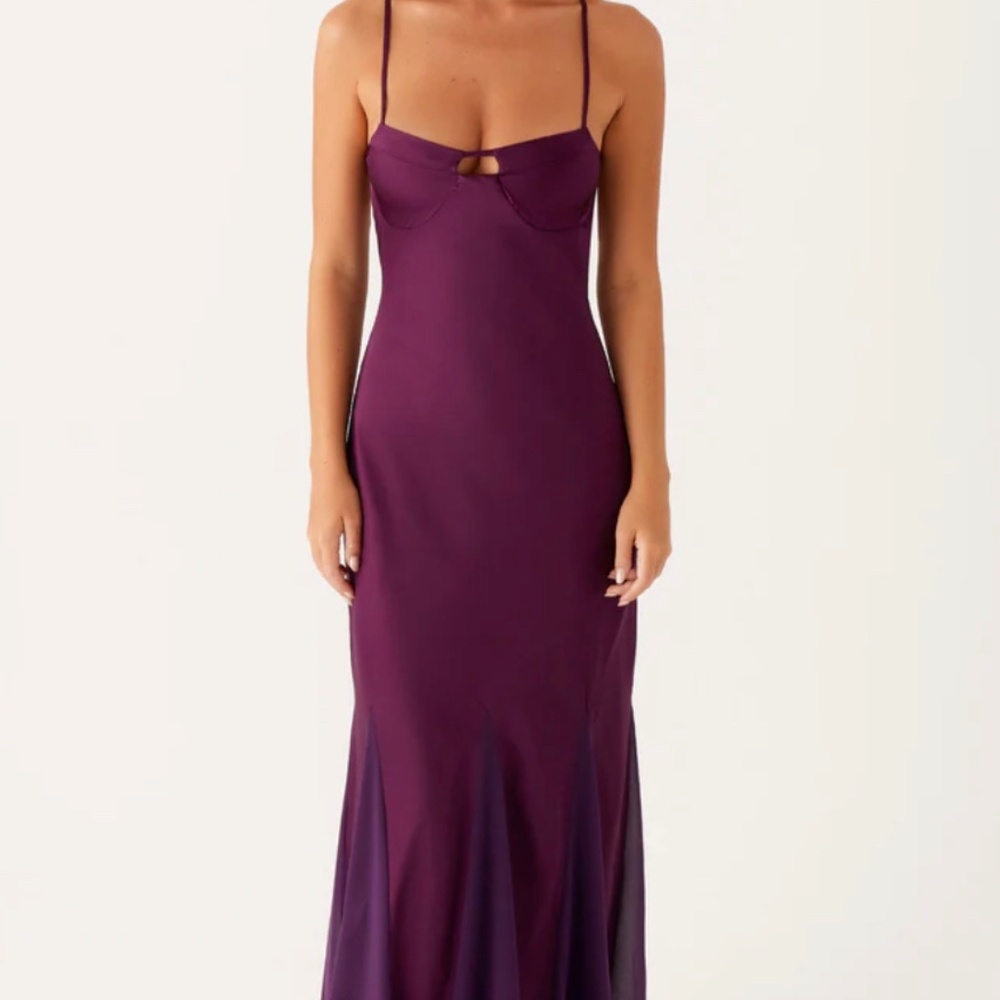 NWT Peppermayo Exclusive - Ravello Maxi Dress - Mulberry Size 4 - Picture 6 of 8